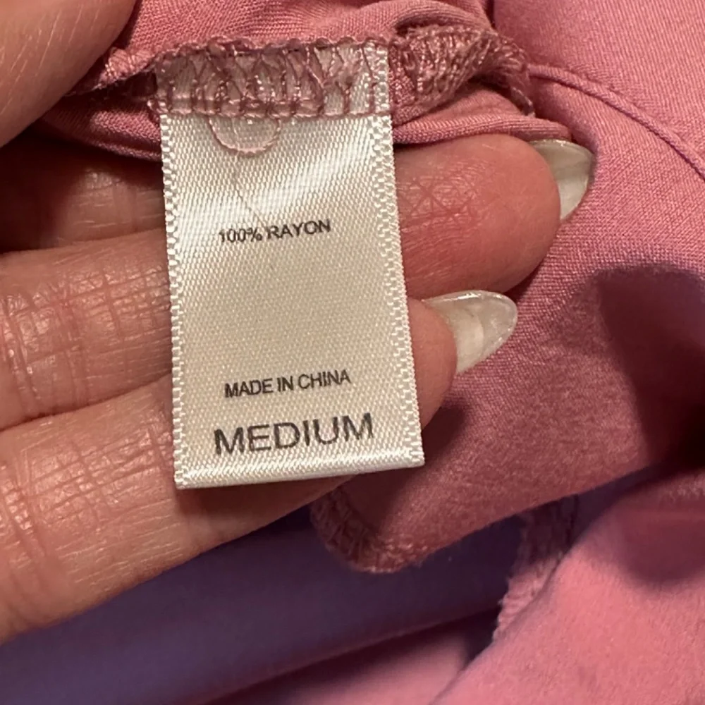MUK LUKS Dream Weave Long-Sleeve Jumpsuit - Pink - Medium - Picture 11 of 14
